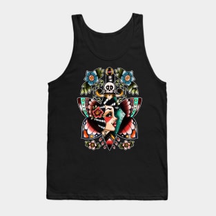 Butterfly knife Tank Top